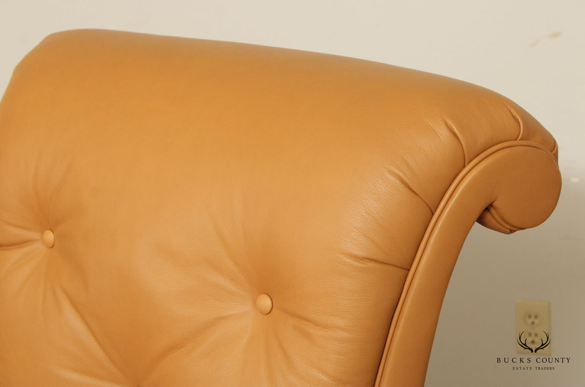 Leathercraft Tufted Leather Executive Office Armchair (J)