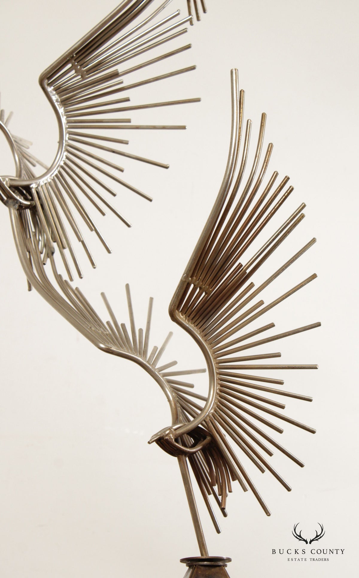 Curtis Jere Modern 'Birds in Flight' Metal Sculpture
