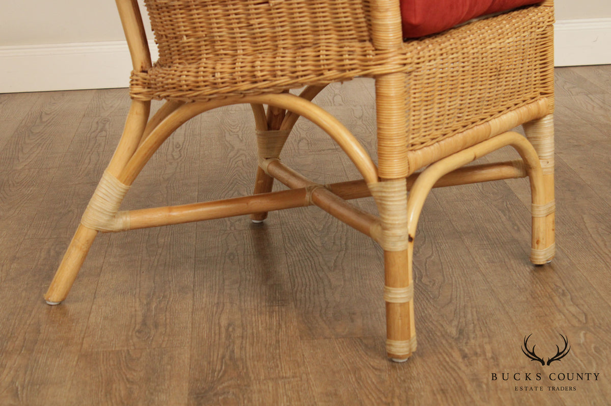 Quality Wicker Rattan Armchair