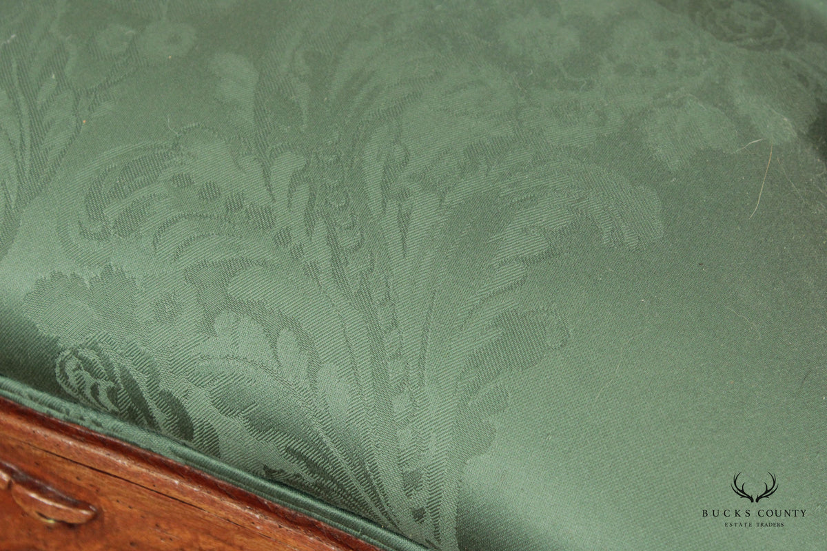 Interior Crafts Rococo Style Carved Armchair