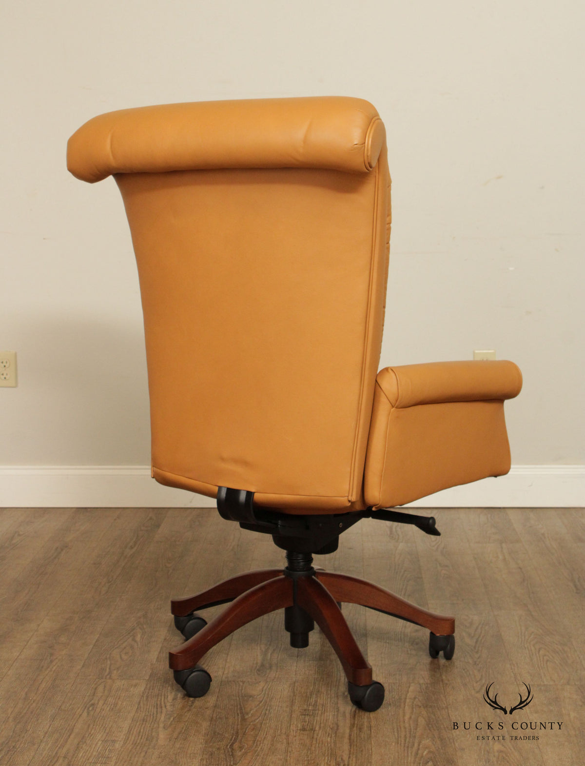 Leathercraft Tufted Leather Executive Office Armchair (F)