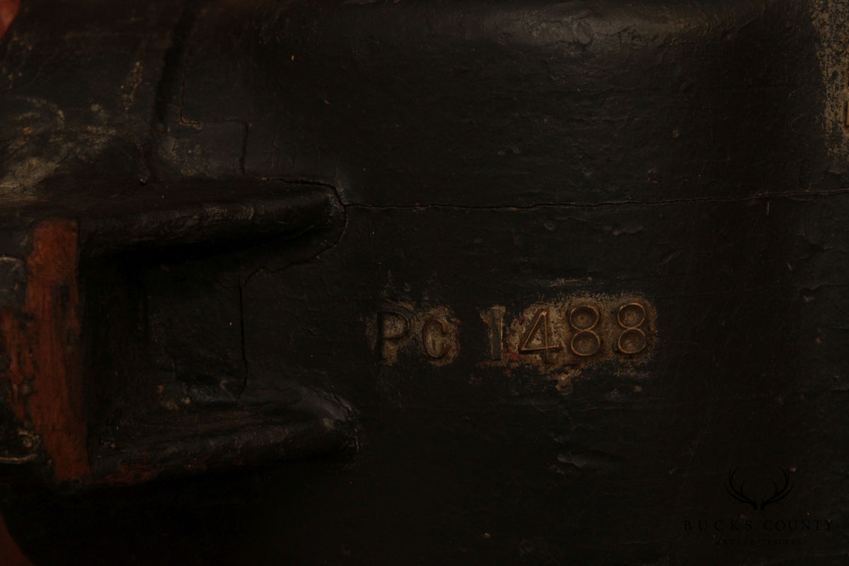 Pair of Vintage  Industrial Assemblage Art