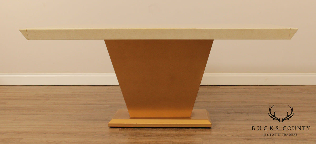 Italian Postmodern Lacquered Dining Table