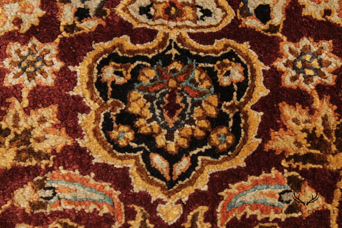 Vintage Indo Kerman 3'1" x 2'1" Handwoven Rug