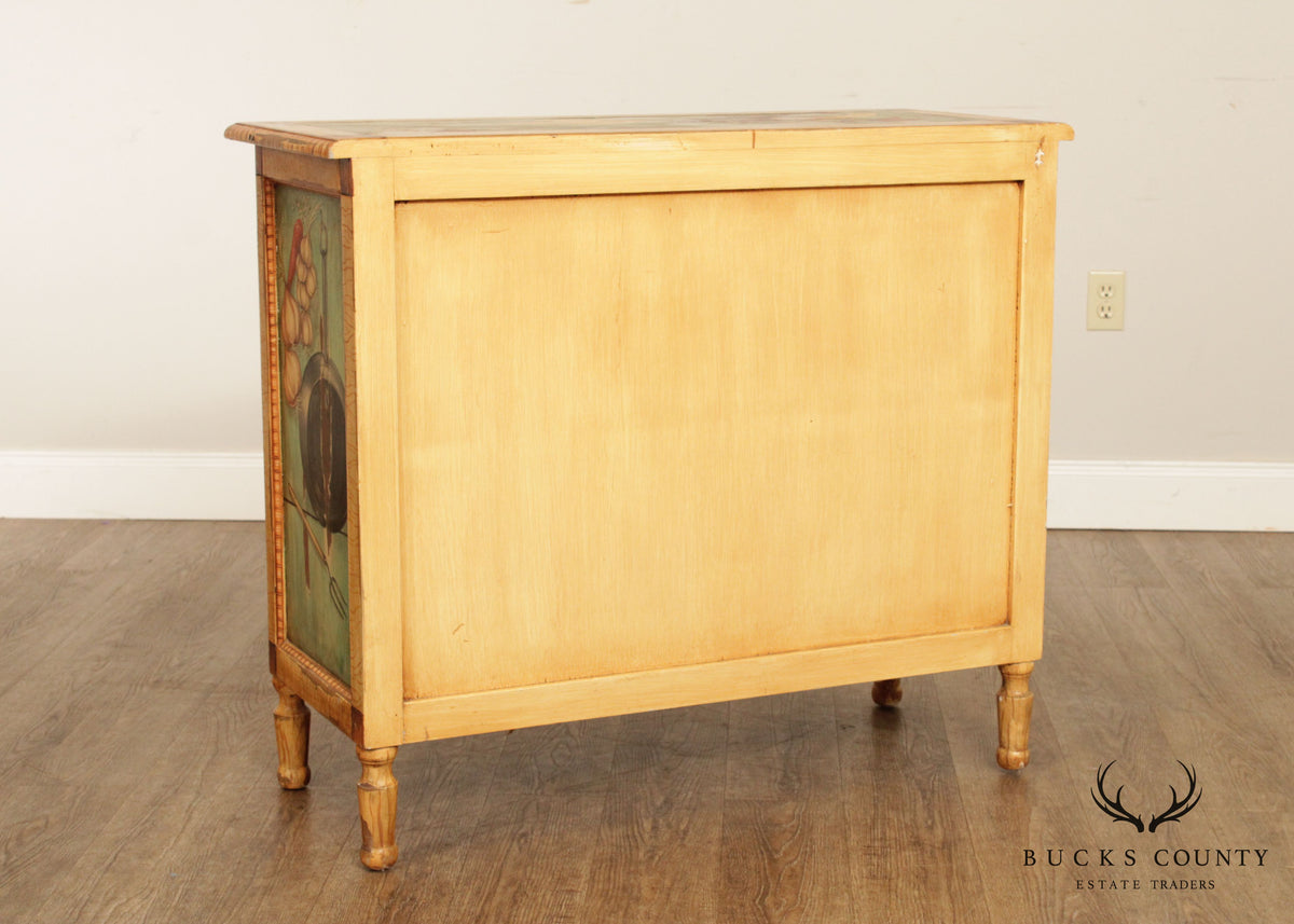 Country Style Hand Painted Cupboard