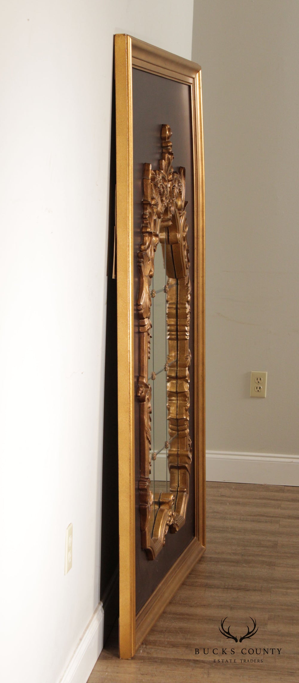 Roroco Style Bassett Rococo Style Giltwood Wall Mirror