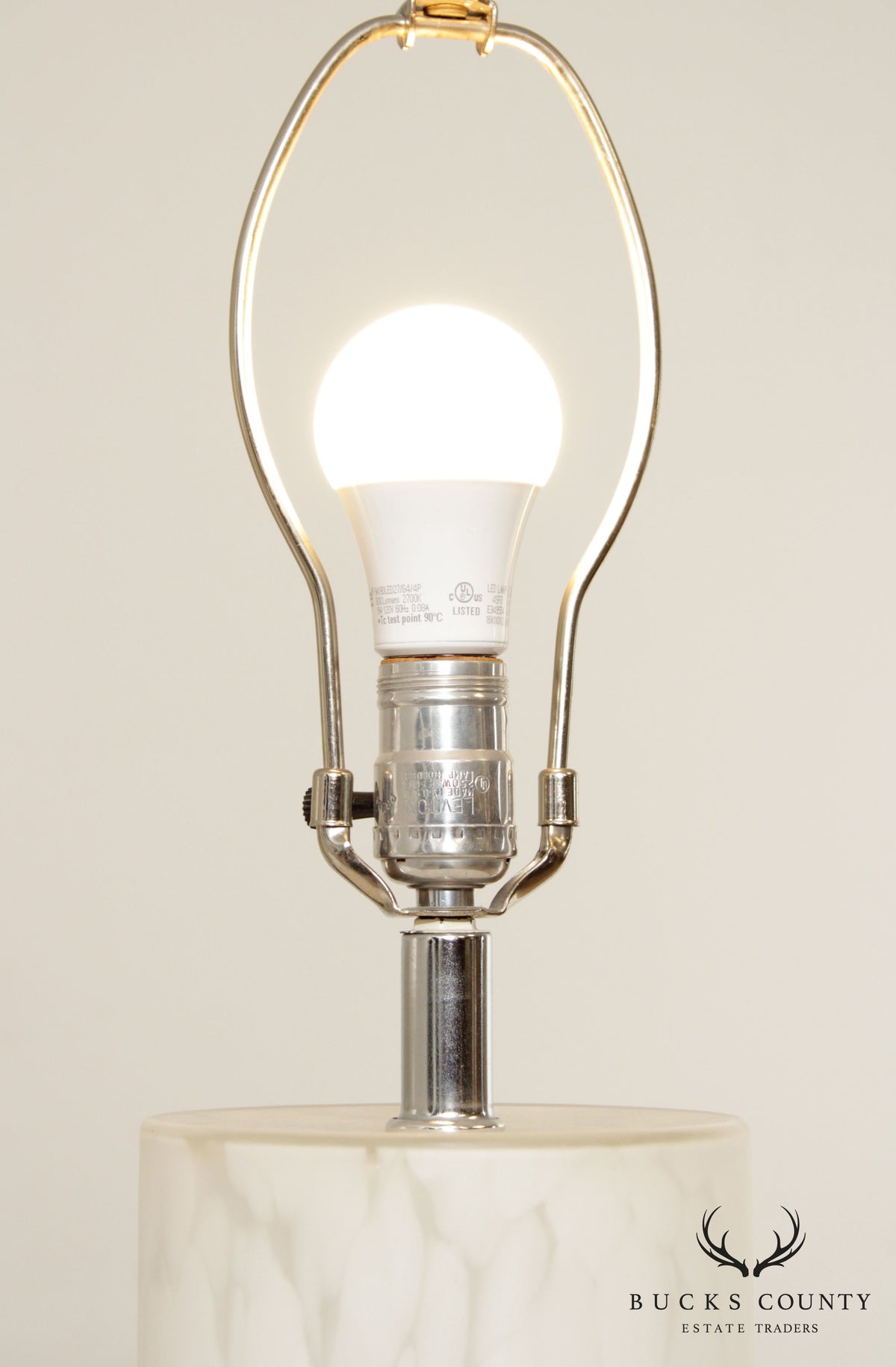 Mid Century Modern Art Glass Table Lamps