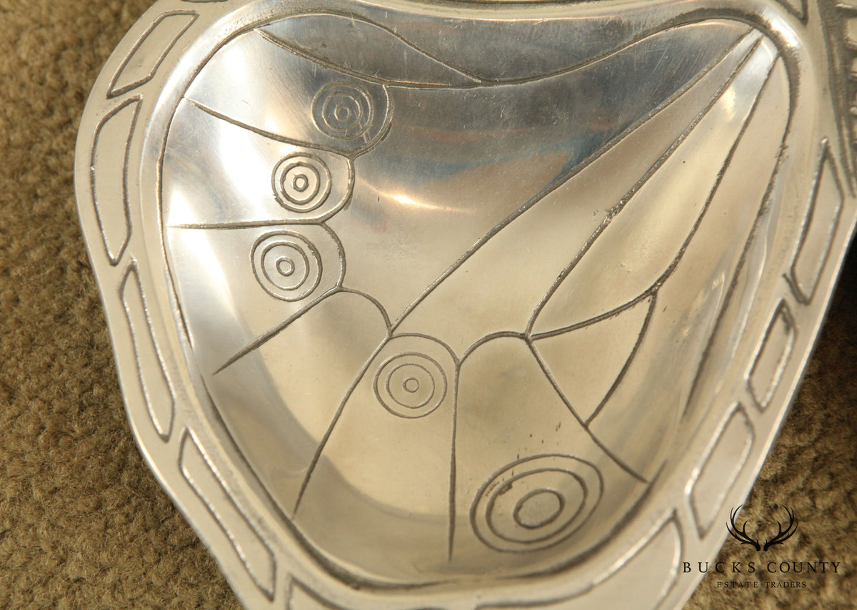 Arthur Court Vintage 1980's Aluminum Serving Tray