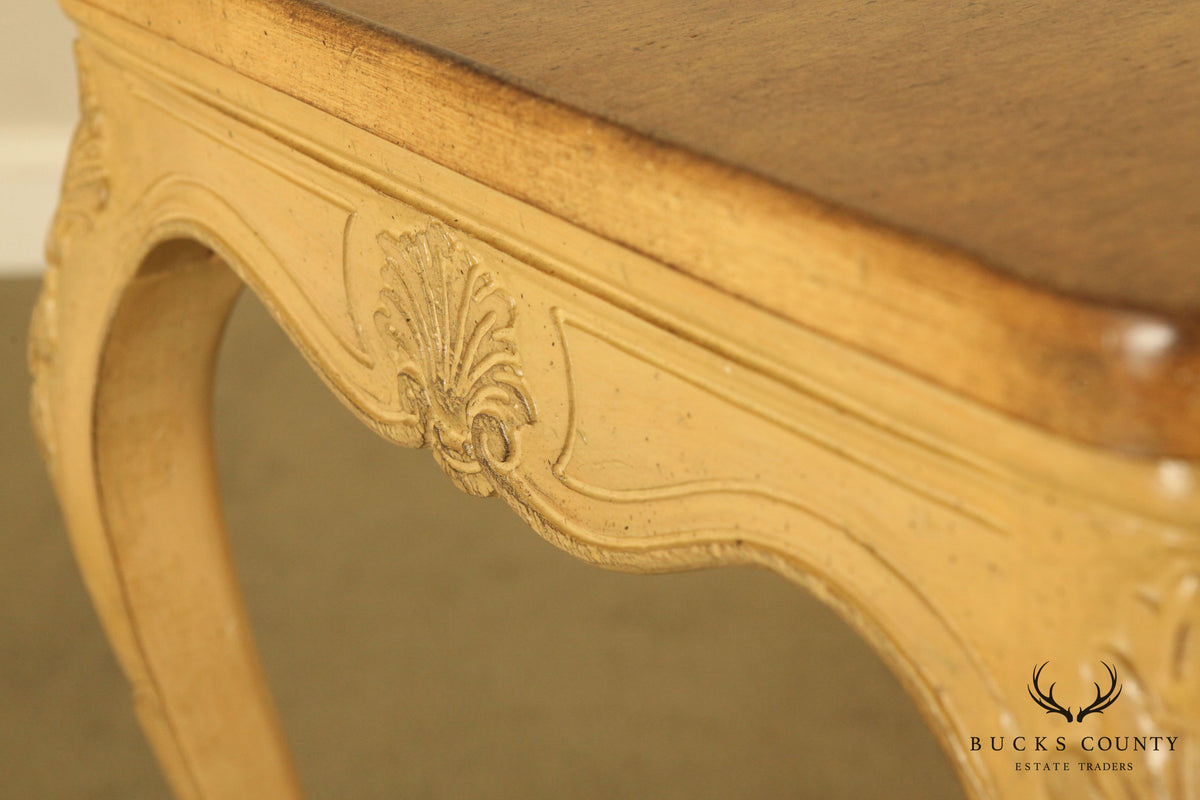 French  Louis XV Style Custom Quality Vintage Side Table