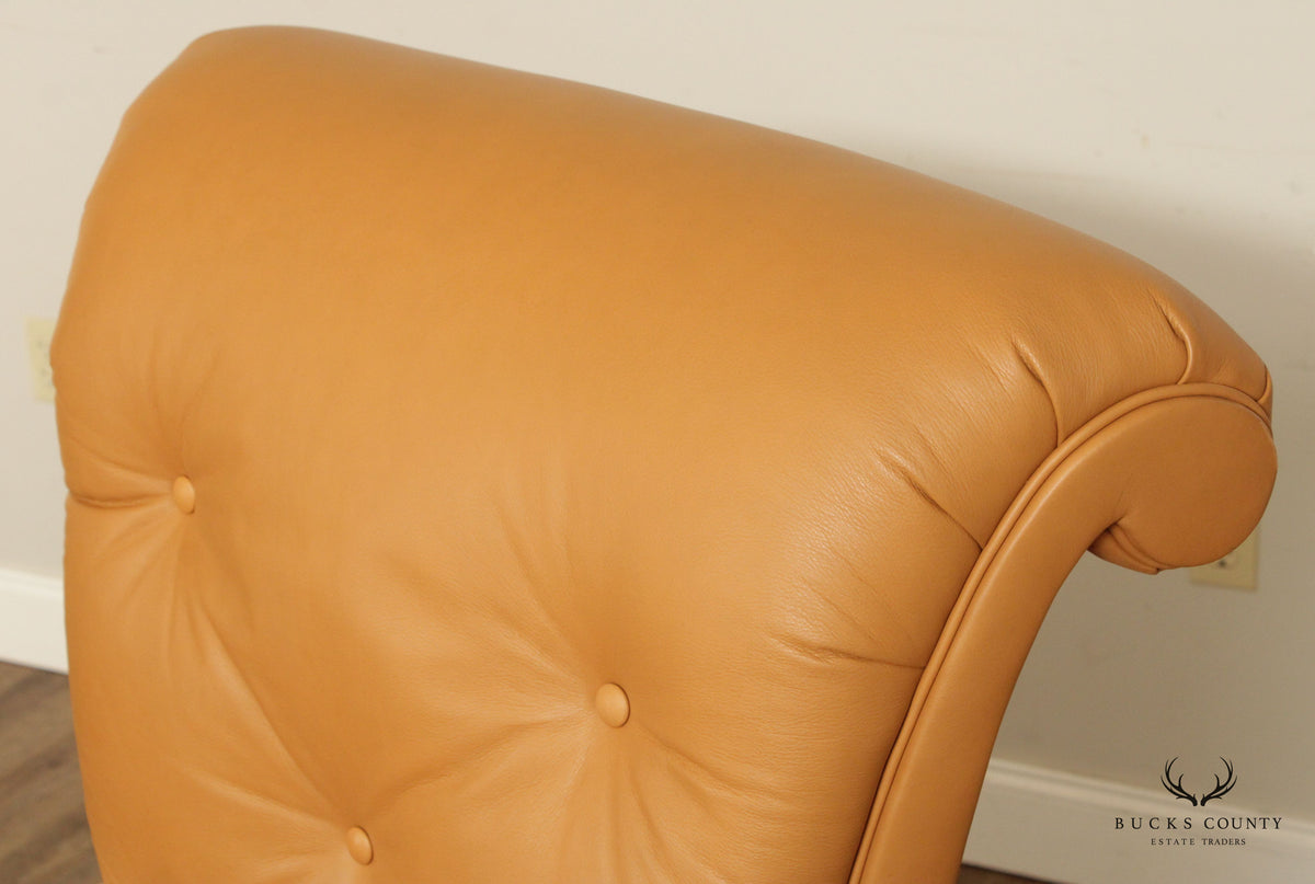 Leathercraft Tufted Leather Executive Office Armchair (C)