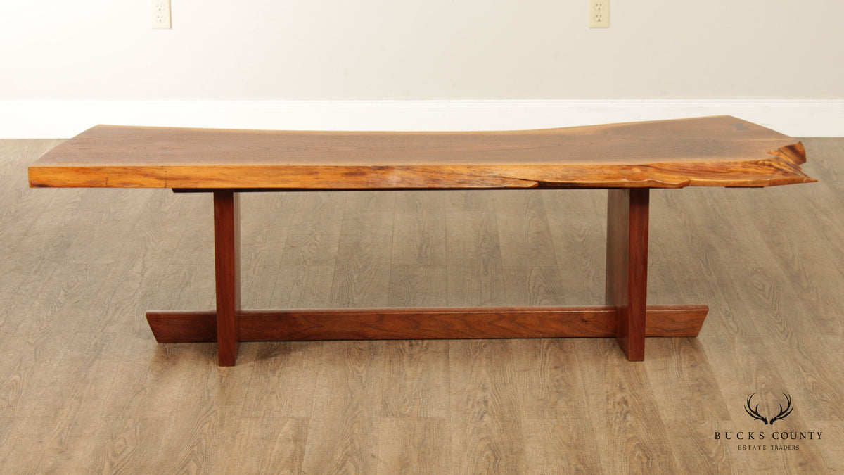 Mira Nakashima Studio Crafted Walnut Bench Or Coffee Table