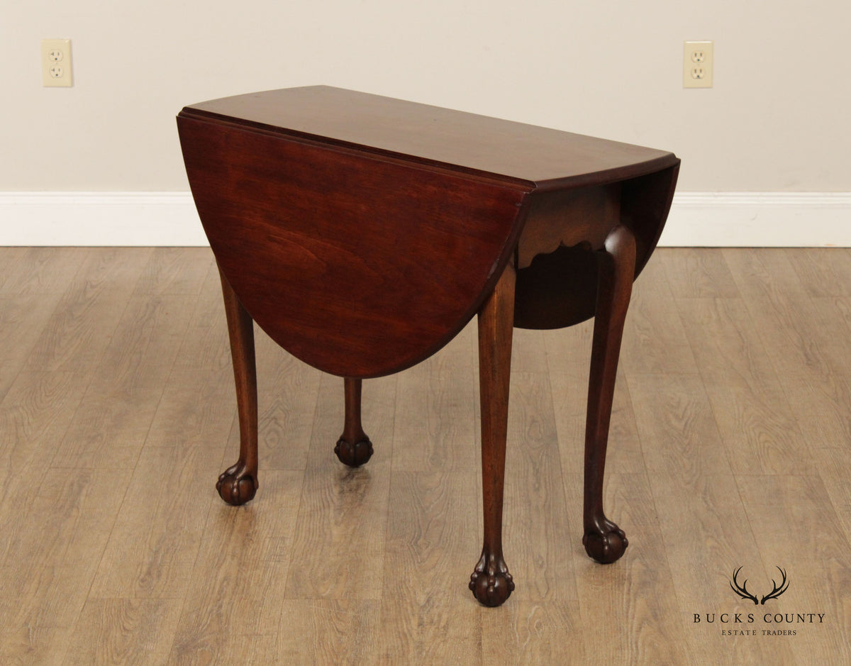 Kittinger Colonial Williamsburg Mahogany Drop-Leaf Table