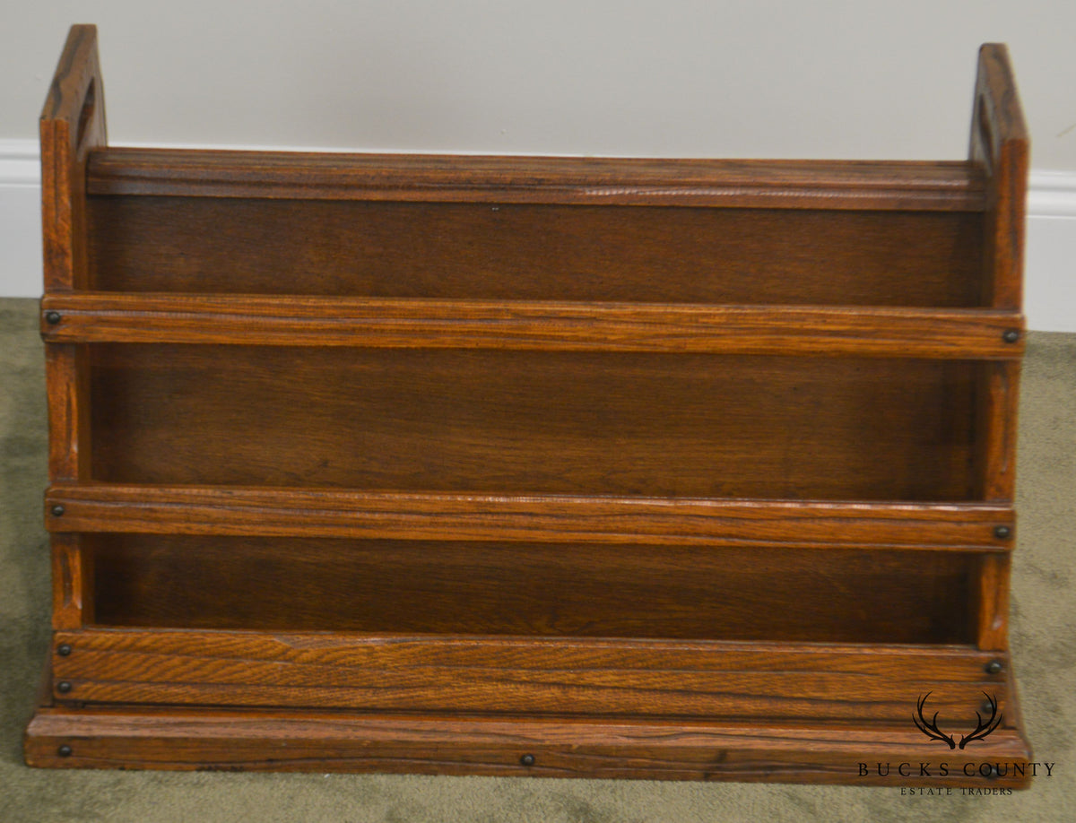 Brandt Ranch Oak Magazine Rack