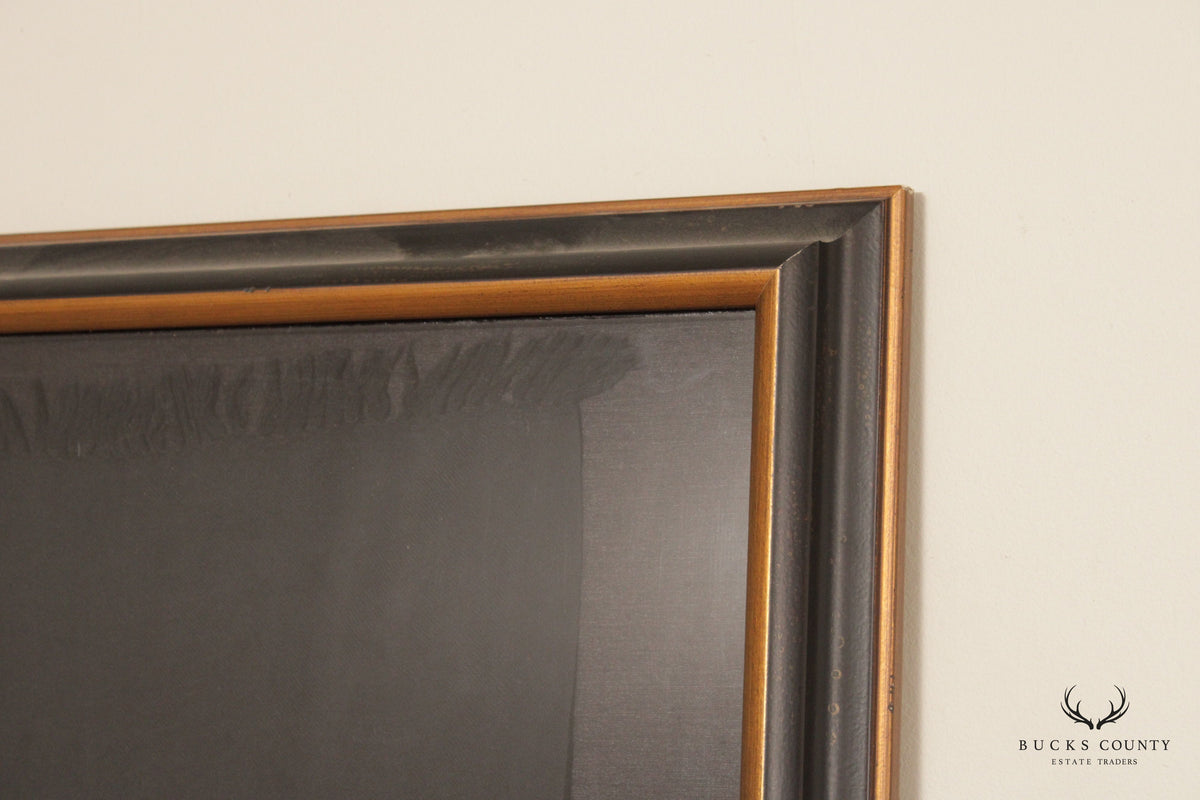 Kashmiri Style Hand Embroidered Crewel Framed Textile