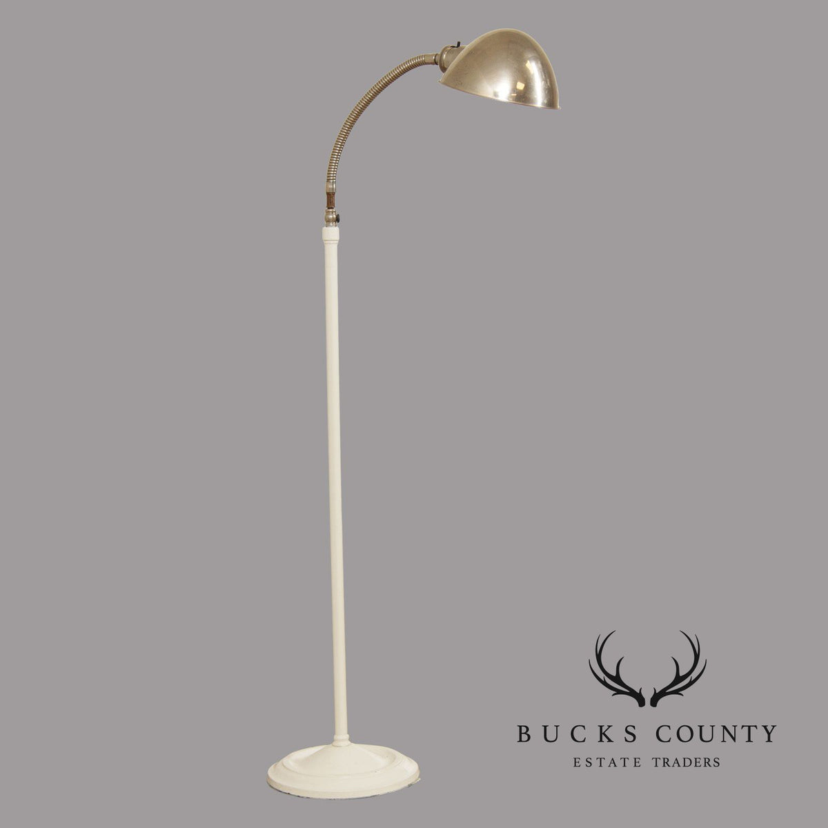 Vintage Modern Style Gooseneck Adjustable Floor Lamp