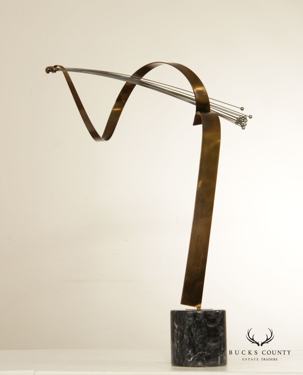 Curtis Jere Mid Century Modern Abstract Brass Sculpture