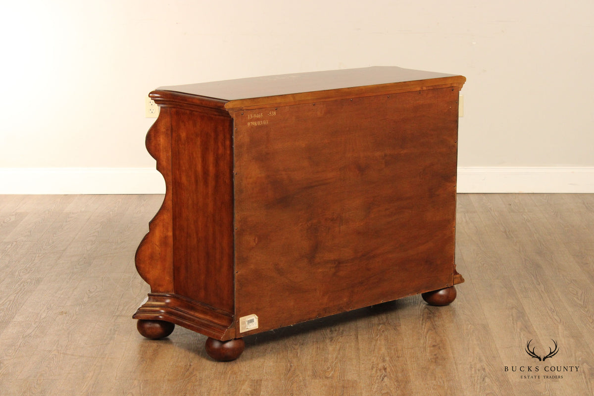 Ethan Allen Paint Decorated 'Tuscany' Bombe Chest