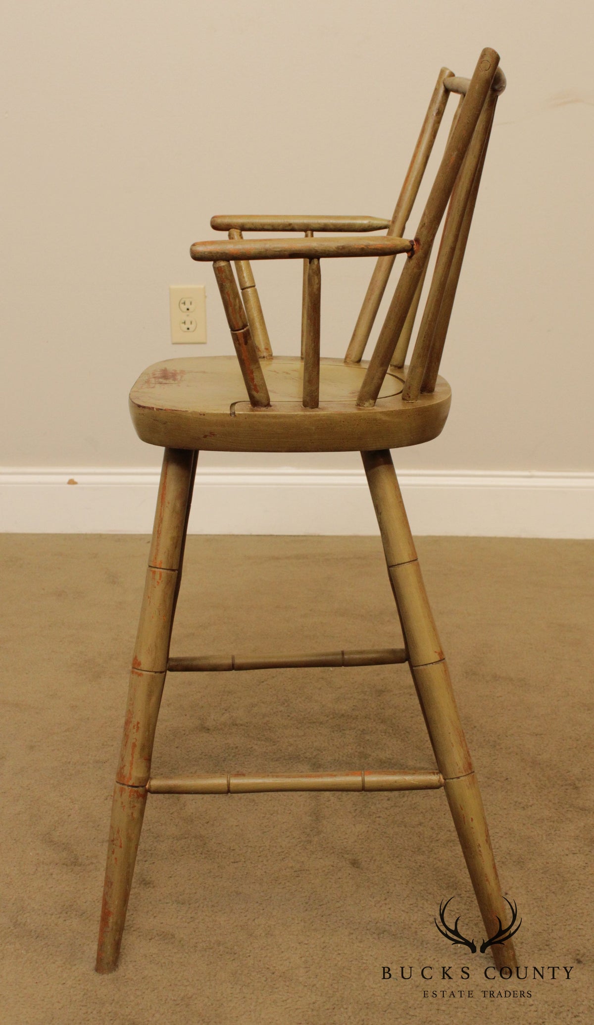 Cohasset Colonials Quality Reproduction Windsor High Chair