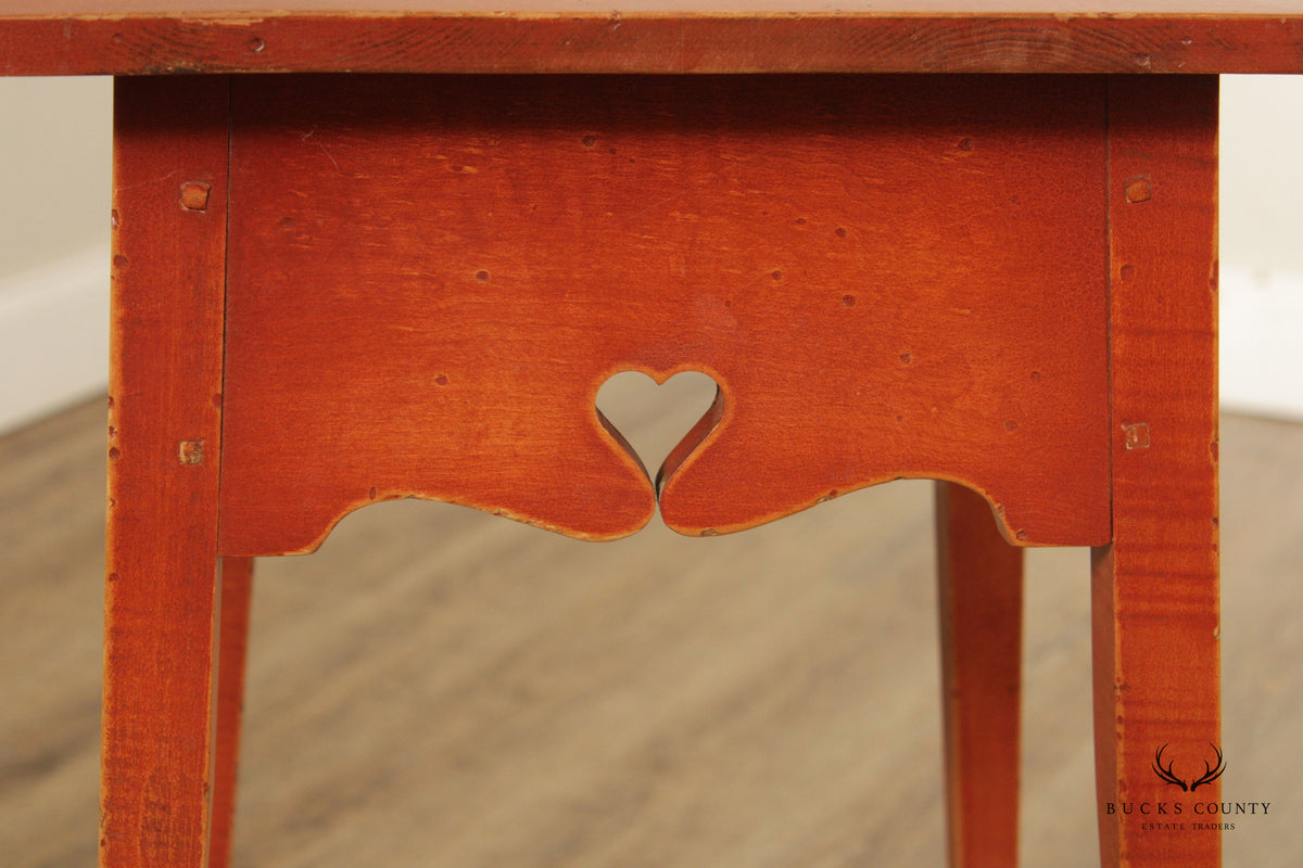 David T. Smith Grain-Painted Side Table