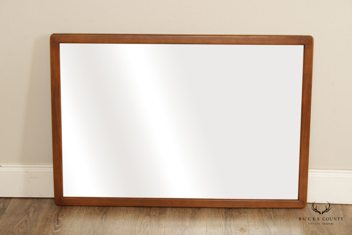 Mid Century Lane Acclaim Walnut Frame Wall Mirror